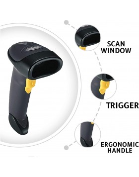 Zebra LS2208 1D general purpose barcode scanner