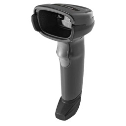 Zebra DS2208 1D + 2D barcode scanner with stand