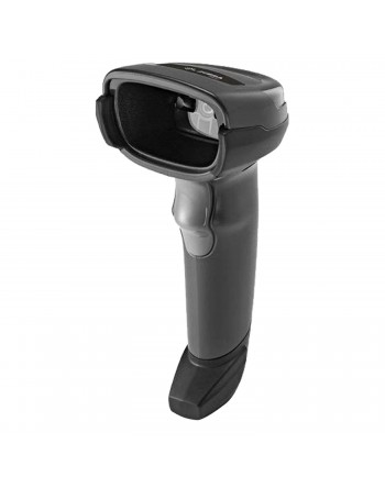 Zebra DS2208 1D + 2D barcode scanner with stand