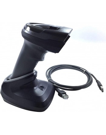 Zebra DS2278 1D + 2D wireless barcode scanner + stand