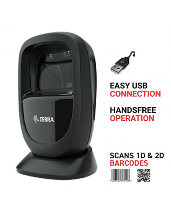 Zebra DS9308 1D+2D presentation barcode reader USB cable