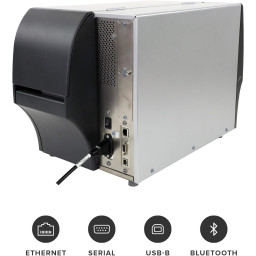 Zebra ZT411 thermal transfer industrial label printer USB + network