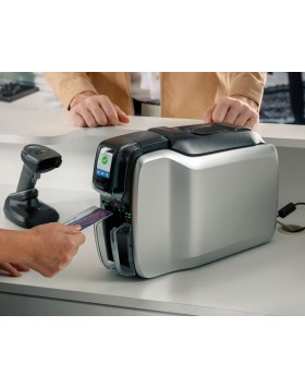 Zebra ZC300 ID card printer dual sided