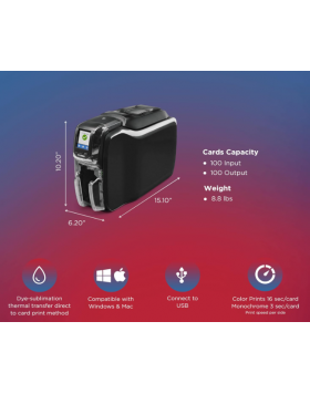 Zebra ZC350 ID advanced card printer