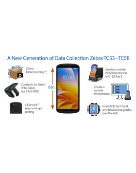 Zebra TC58 touch computer