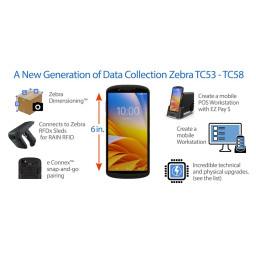 Zebra TC58 touch computer