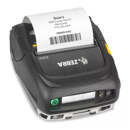 Zebra ZQ511 3 inch label and receipt mobile printer Bluetooth