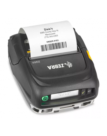Zebra ZQ511 3 inch label and receipt mobile printer Bluetooth