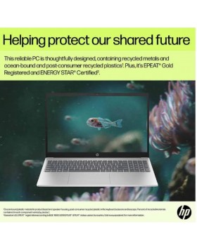 HP 15 laptop 15", i5 13th, 8gb ram, 512gb ssd, iris xe graphics, fd0149ne