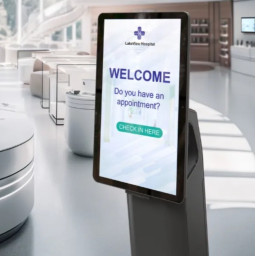 Zebra TD50, 15 inch touch kiosk display