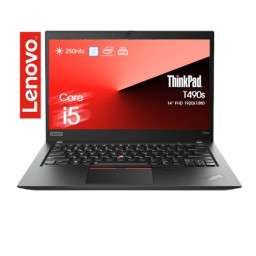 Lenovo T490s slim core i5 8th 8/256 14 inch as new, warranty