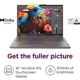 Lenovo Yoga 7 2-in-1 Core Ultra 7 155U 16GB RAM 1TB NVMe 16-inch WUXGA IPS TouchScreen Backlit Keyboard Windows 11 83DL0002US