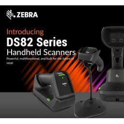 Zebra DS82 series powerful handheld 1D/2D barcode scanner