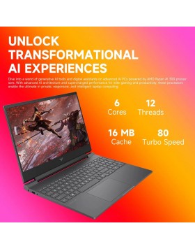 HP laptop Victus Ryzen 7 16GB 512GB SSD RTX 4050 15.6″ Win11 fb3093dx