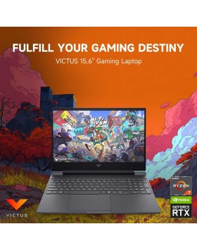 HP laptop Victus Ryzen 7 16GB 512GB SSD RTX 4050 15.6″ Win11 fb3093dx