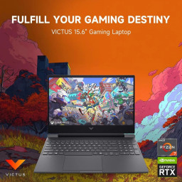 HP laptop Victus Ryzen 7 16GB 512GB SSD RTX 4050 15.6″ Win11 fb3093dx