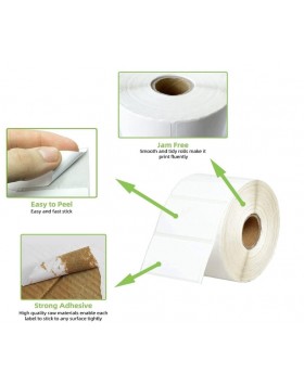 Thermal labels roll size 85mm x 52mm 1000 labels/roll
