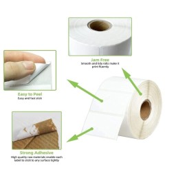 Thermal labels roll size 85mm x 52mm 1000 labels/roll