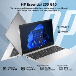 HP 255 G10 Ryzen 5 7530U 16/512 Radeon Graphics 15.6-inch FHD Display
