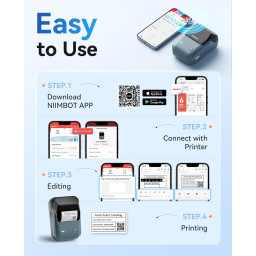 niimbot b1 bluetooth portable label printer