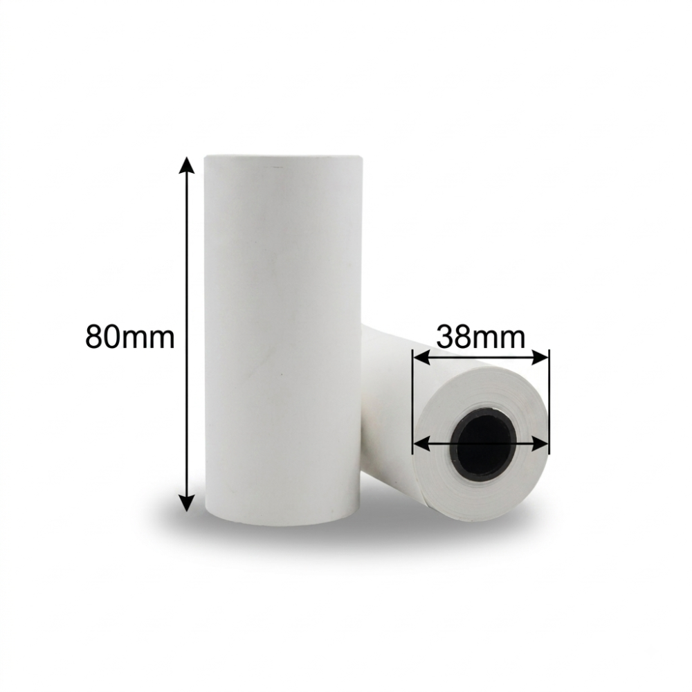 Thermal receipt cash roll 80*38 ~ 30 meters