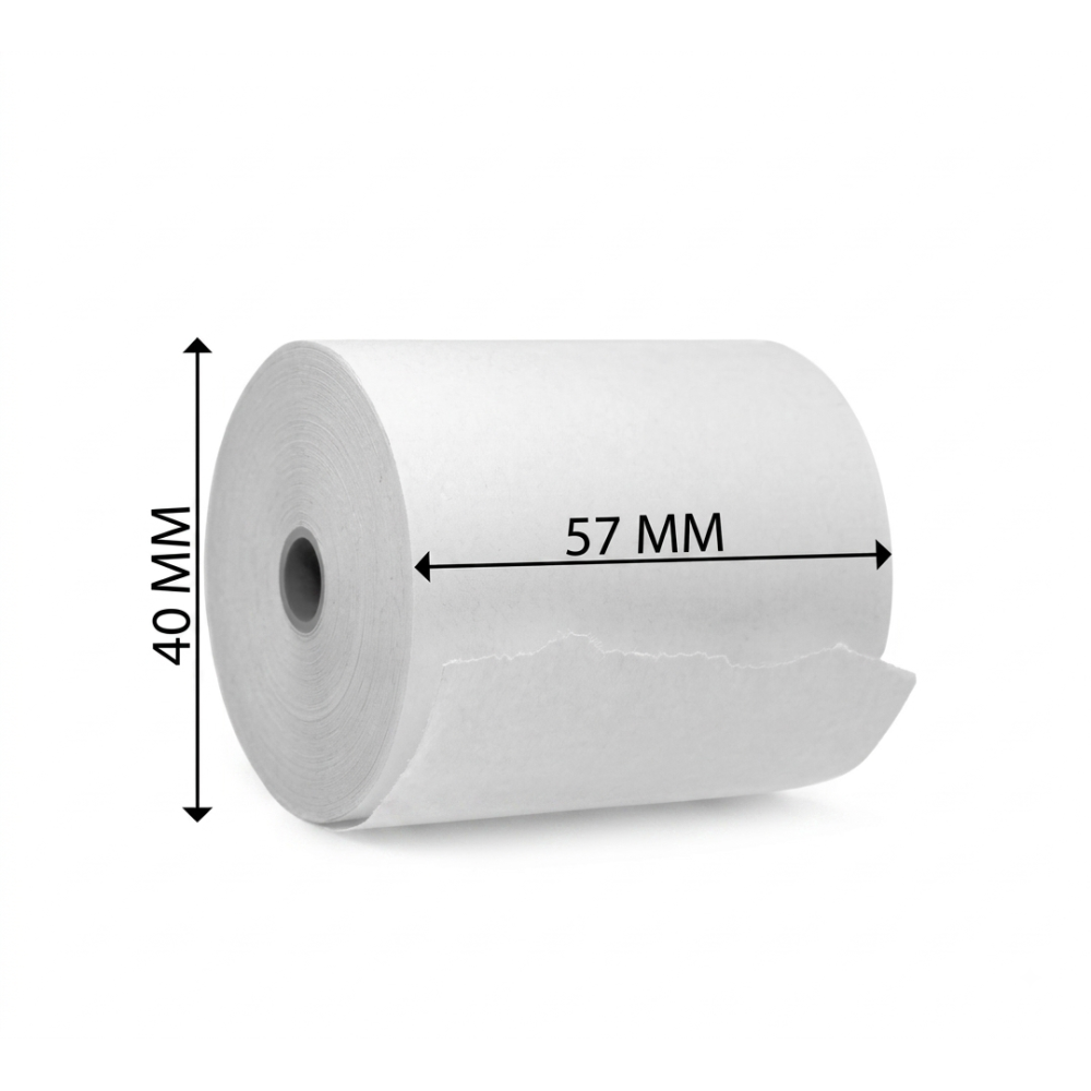 Thermal receipt cash roll 57*40 ~ 30 meters