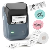 Labels for portable printers