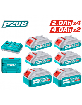 Total tools 6 pack battery...