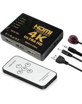 5 ports HDMI switch (4K)...